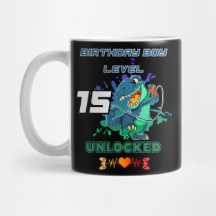 Birthday Boy Level 15 Unlocked Mug